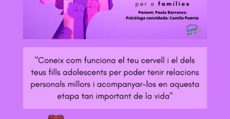Cartell xerrada 2 famílies educació afectivosexual